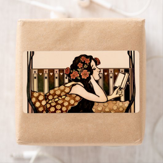 Art Nouveau Vintage Leser (Insitu)