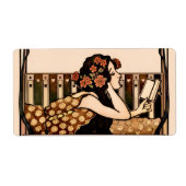Art Nouveau Vintage Leser (Vorne)