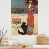 Art Nouveau Vintages Werbeplakat Poster (Küche)