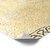 Art Nouveau Vintages Werbeplakat Poster (Ecke)