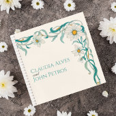 Art Nouveau Wedding Guest Book Notizblock