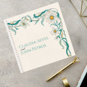 Art Nouveau Wedding Guest Book Notizblock