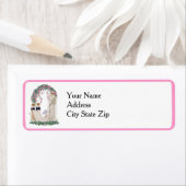 Art Nouveau Wedding Illustration – Vintage Bridal  (Insitu)