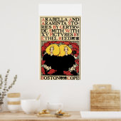 Art Nouveau Werbeplakat von Ethel Reed Poster (Küche)