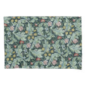 Art Nouveau William Morris Leicester Blume Folia Kissenbezug (Vorderseite-Links)