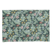 Art Nouveau William Morris Leicester Blume Folia Kissenbezug (Vorderseite-Rechts)