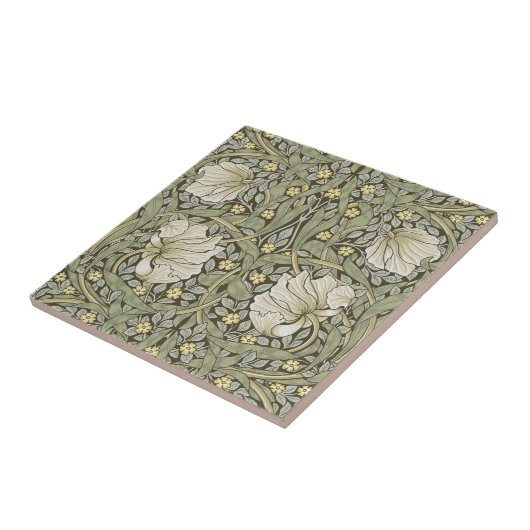 Art Nouveau, William Morris Pimpernell Blumendesig Fliese (Seite)
