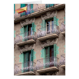 Art Nouveau Windows - Barcelona, Spanien