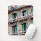 Art Nouveau Windows - Barcelona, Spanien Mousepad (Mit Mouse)