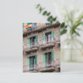 Art Nouveau Windows - Barcelona, Spanien Postkarte (Stehend Vorderseite)