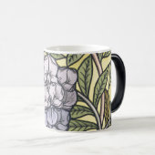 Art nouveau wisteria flower pattern   verwandlungstasse (VorderseiteRechts)