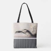 Art Nouveau Woman Greyhounds Louis Icart Tasche (Rückseite)