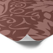 Art Nouveau Woman Mucha Beautiful Poster (Ecke)