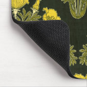 Art Nouveau Yellow Flowers - Mousepad (Ecke)