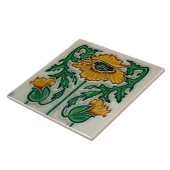 Art Noveau ceramic tile Fliese (Seite)