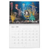 Art of a Coonhound Calendar 2021 Kalender (Mär 2027)