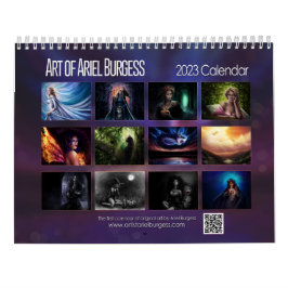 Art of Ariel Burgess 2023 Kalender