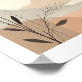 Art of Balance – Geometric Abstract Poster (Ecke)