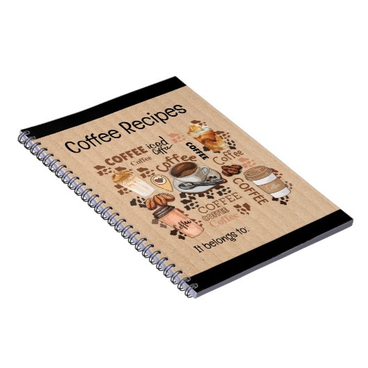 ART OF COFFEE NOTEBOOK NOTIZBLOCK (Rechte Seite)