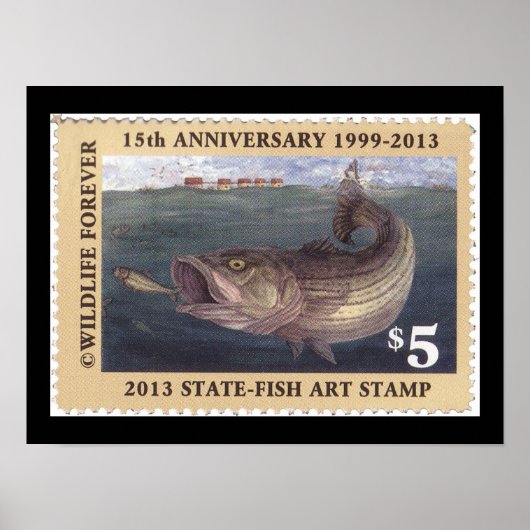 Art of Conservation Briefmarke 2013 Poster (Vorne)