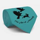 Art of Falconry - Harris Hawks Krawatte (Gerollt)