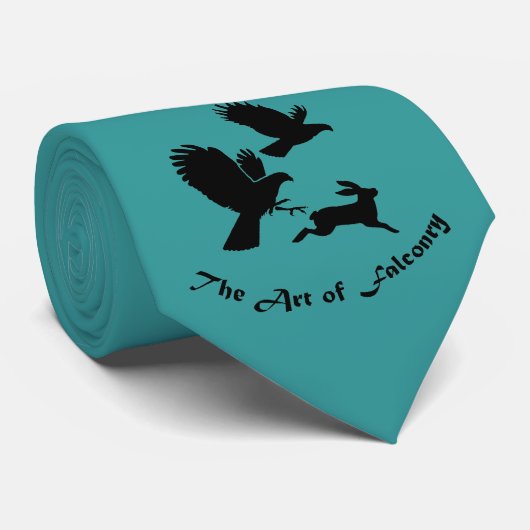 Art of Falconry - Harris Hawks Krawatte (Gerollt)