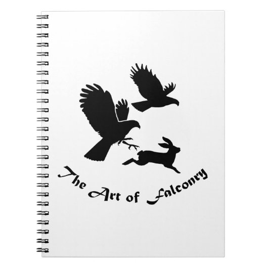 Art of Falconry - Harris Hawks Notizblock (Vorderseite)
