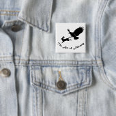 Art of Falconry - Roter Schwanz Hawk Button (Beispiel)