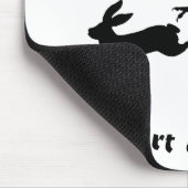 Art of Falconry - Roter Schwanz Hawk Mousepad (Ecke)