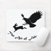 Art of Falconry - Roter Schwanz Hawk Mousepad (Mit Mouse)