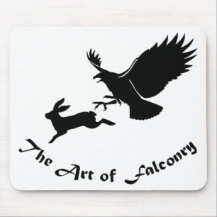 Art of Falconry - Roter Schwanz Hawk Mousepad