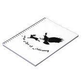 Art of Falconry - Roter Schwanz Hawk Notizblock (Linke Seite)