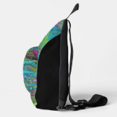 Art of Image Abstraction - nahtloses Muster 2 Crossbody Bag (Rechts)