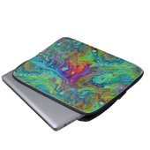 Art of Image Abstraction - nahtloses Muster 2 Laptopschutzhülle (Vorne Knopf)