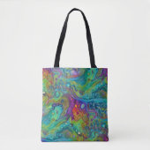 Art of Image Abstraction - nahtloses Muster 2 Tasche (Vorderseite)