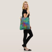 Art of Image Abstraction - nahtloses Muster 2 Tasche (Am Model)