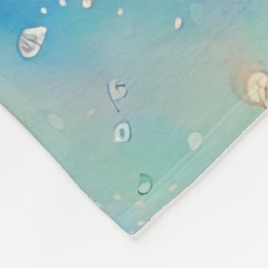 Art of Image Abstraction - nahtloses Muster 7 Fleecedecke (Ecke)