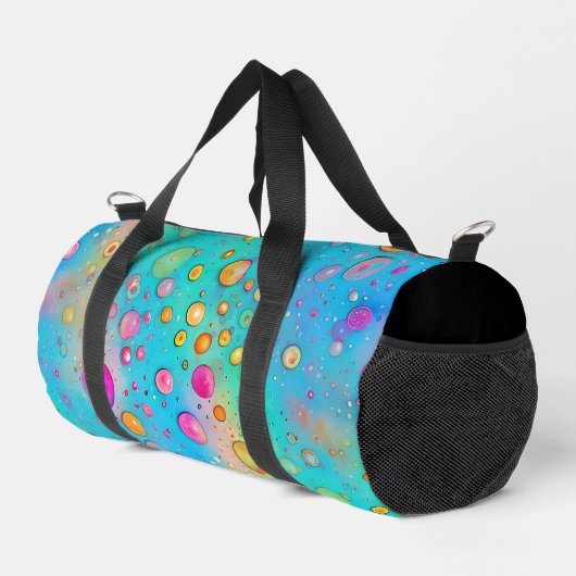 Art of Image Abstraction - nahtloses Muster 8 Duffle Bag (Rechte Ecke)