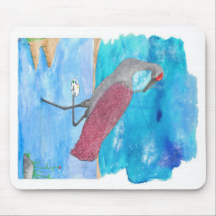 Art of Life Serie Künstlerkran   Funny Flaming Mousepad