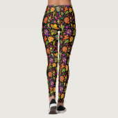 Art of Mexico Day of the Dead Sugar Skulls Leggings (Rückseite)