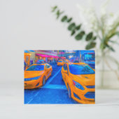 Art of New York Streets Postkarte (Stehend Vorderseite)