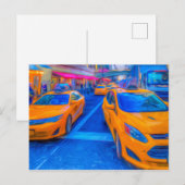Art of New York Streets Postkarte (Vorne/Hinten)
