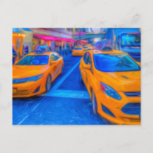 Art of New York Streets Postkarte