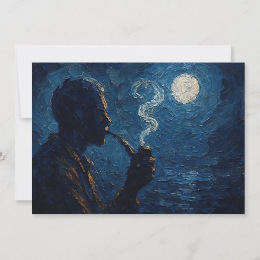 Art of Pipe (Happiness #2) Feiertagskarte (Vorderseite)