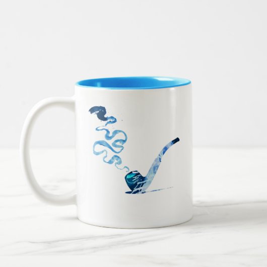 Art of Pipe Smoking 2 Zweifarbige Tasse (Links)