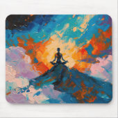 Art of Yoga (#4) Ölgemälde Mousepad (Vorne)