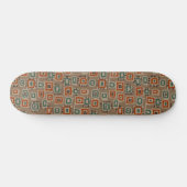Art Old Cloud Patches Skateboard (Horizontal)