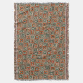 Art Old Tuch Patches Throw Blanket Decke (Vorderseite Vertikal)