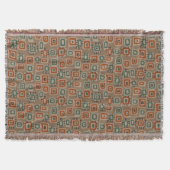 Art Old Tuch Patches Throw Blanket Decke (Vorderseite)
