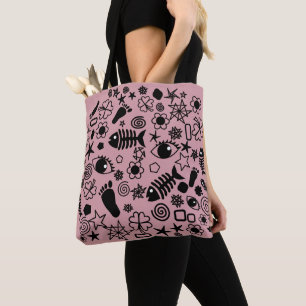 Art Ornamente Muster Tasche - Farbe auswählen